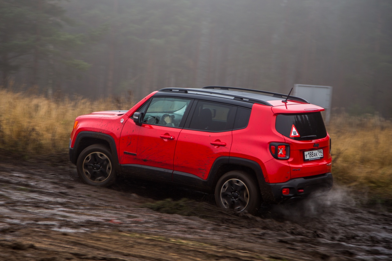 Тестдрайв Jeep Renegade 2.4 Trailhawk на что способен