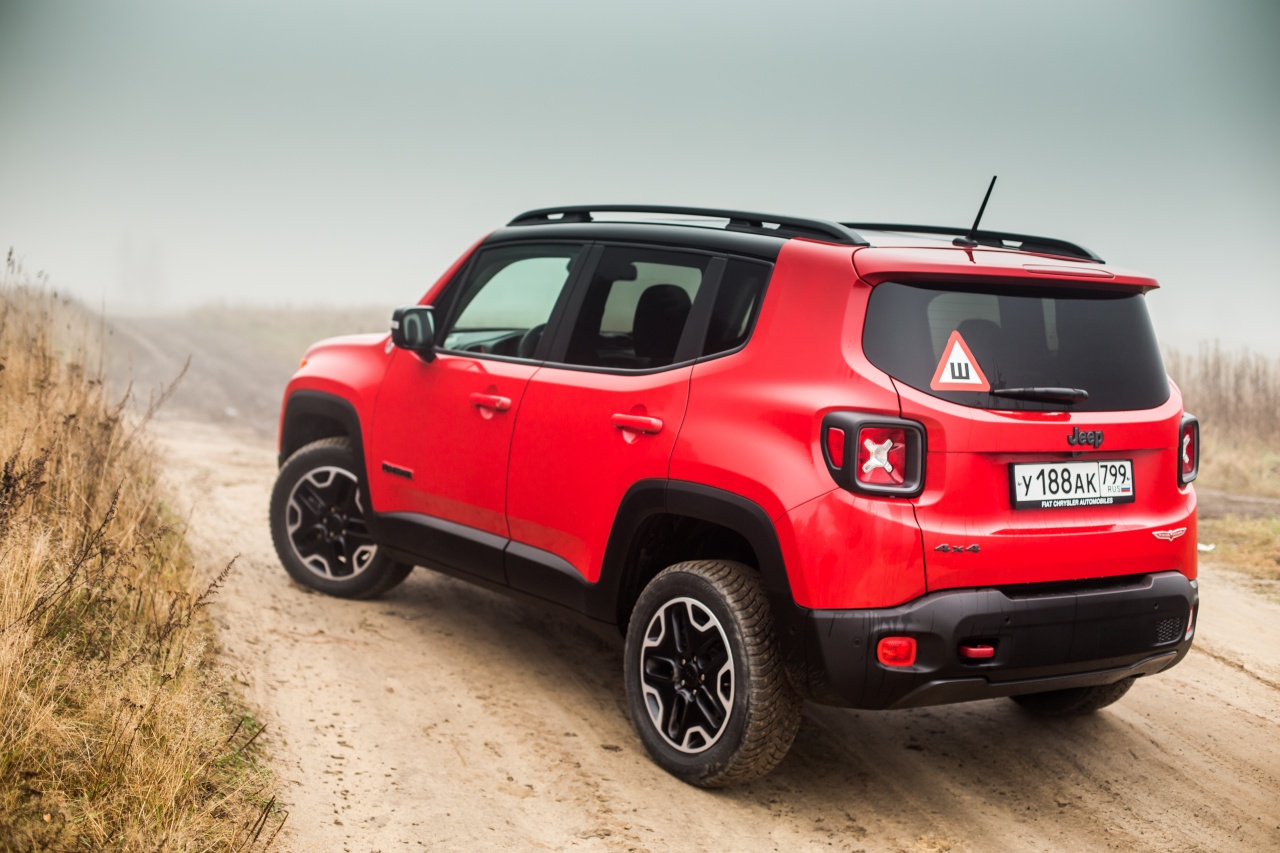 Тестдрайв Jeep Renegade 2.4 Trailhawk на что способен